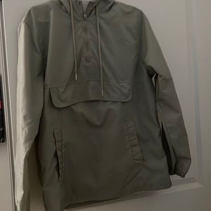 Grey man windbreaker size S